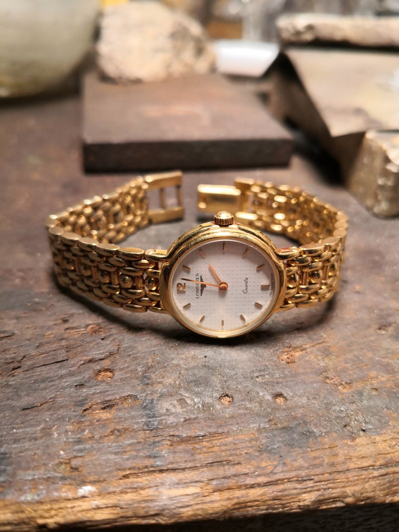 Longines 浪琴 2000s/石英錶/仕女表/ - 女錶 - 其他材質 金色