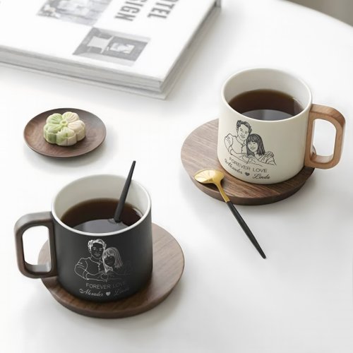 Giveco 氹人專門店 生日禮盒 | 客製化陶瓷咖啡杯 文字人像訂製馬克杯 情侶送禮必備