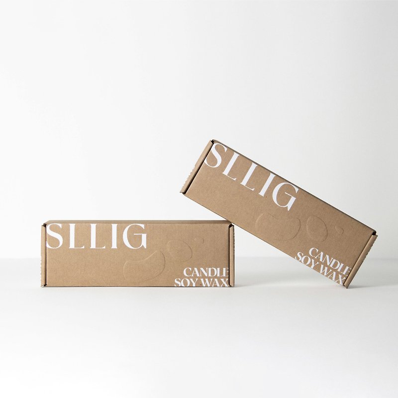 SLLIG brand scented candles set of three - optional SELECT - Fragrances - Wax 