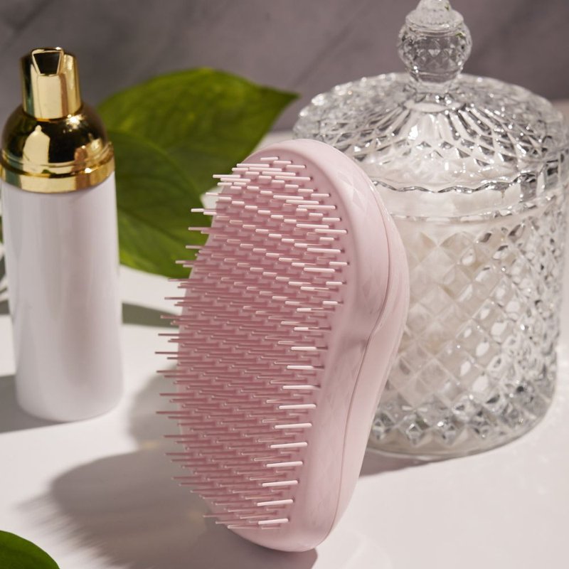 TANGLE TEEZER plant fiber fashion comb Morandi powder - Makeup Brushes - Eco-Friendly Materials Pink