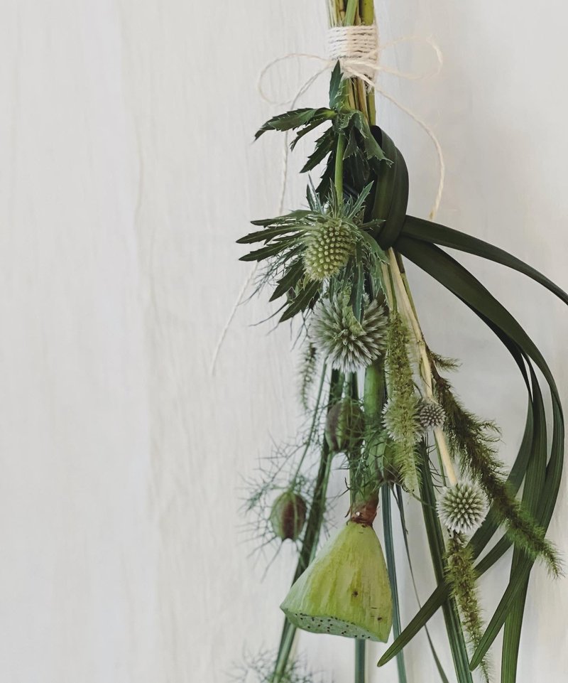 端午掛飾 倒掛花束 - 擺飾/家飾品 - 植物．花 綠色