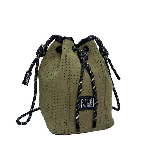 Cable mouth dual-purpose bucket bag