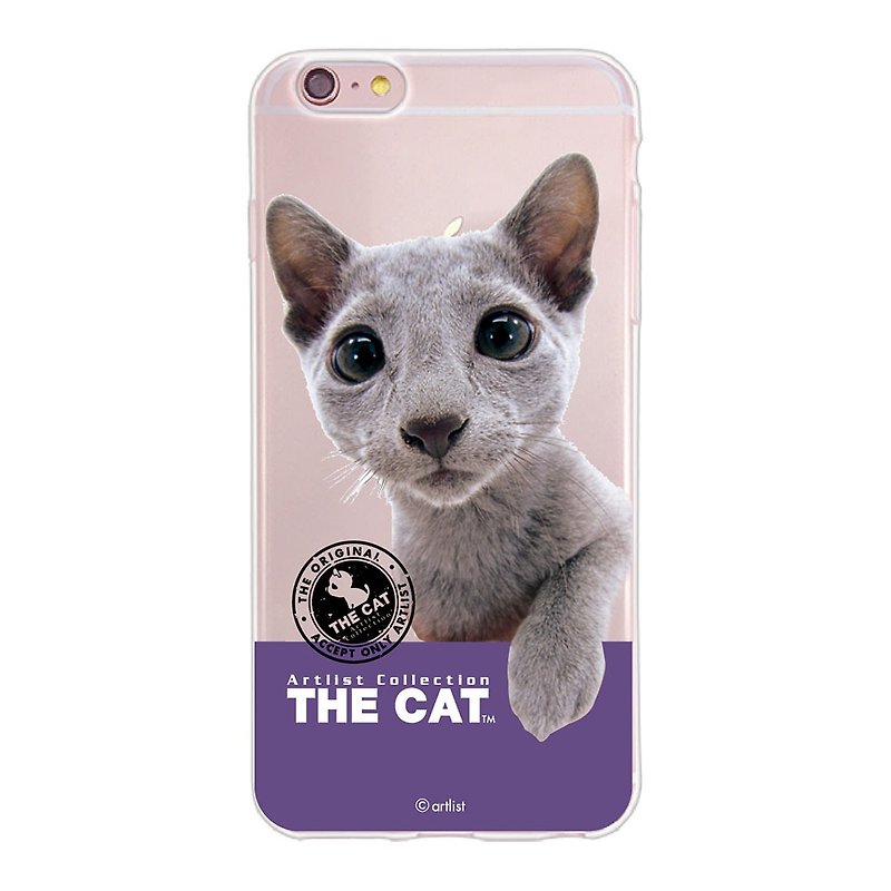 The Dog authorization-TPU mobile phone case, AJ08 - Phone Cases - Silicone Gray