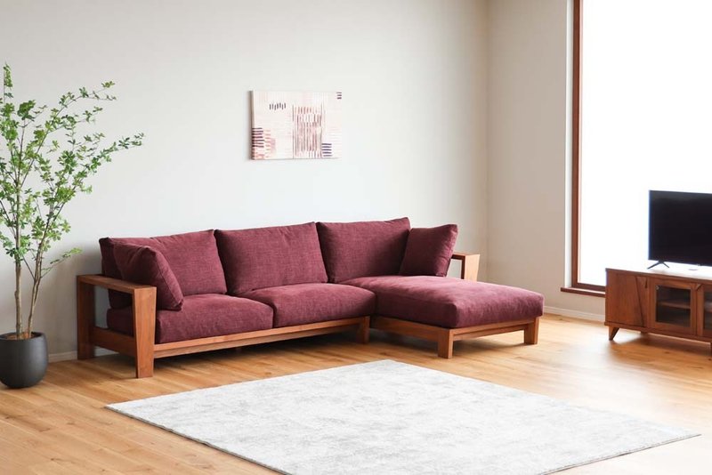 Doi Woodworks Authenticity Couch Sofa B2 - เก้าอี้โซฟา - ไม้ สีนำ้ตาล