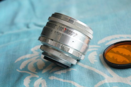 13枚ブレード HELIOS-44 58mm F/2 レンズ 古いM39 ZENITカメラ用