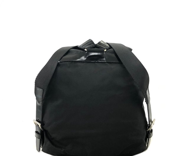 日本直送 名牌中古包 】PRADA プラダ トライアングルロゴ ナイロン