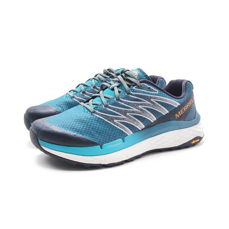 MERRELL RUBATO outdoor lightweight cushioning off-road jogging shoes for men - blue - รองเท้าวิ่งผู้ชาย - วัสดุอื่นๆ 