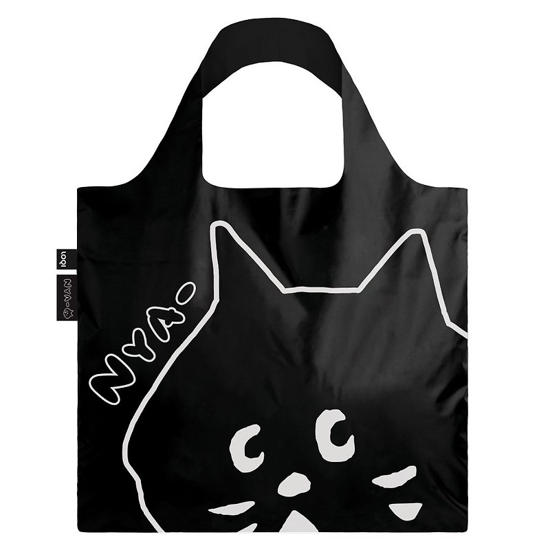 LOQI 購物袋-NYA-  NY01 - 側背包/斜孭袋 - 聚酯纖維 黑色