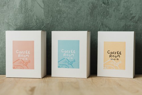 咖啡倫 COFFEE ROOM 試喝組 濾掛咖啡 五入 精品咖啡綜合 (淺焙)