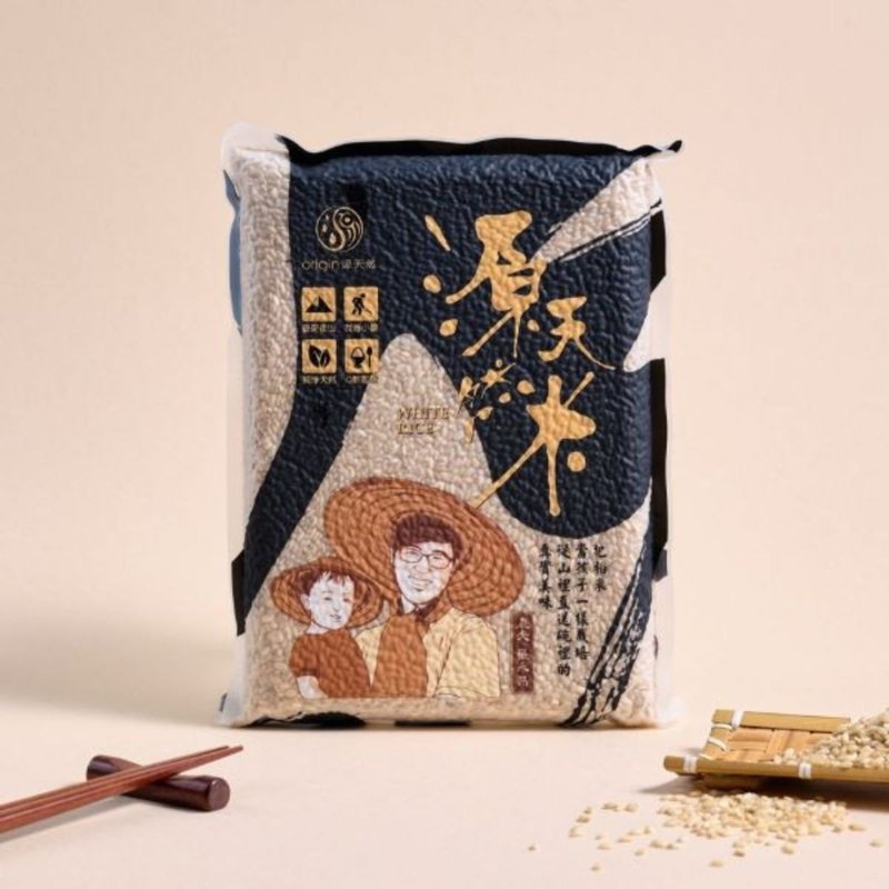 【源天然】胚芽糙米 1kg - 米/五穀雜糧 - 塑膠 