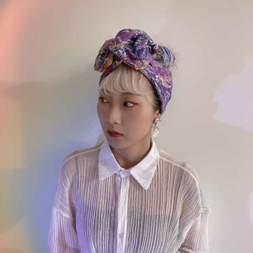 鳥ワイド アルミ ワイヤー ヘアバンド (A Xuenu プッシュ