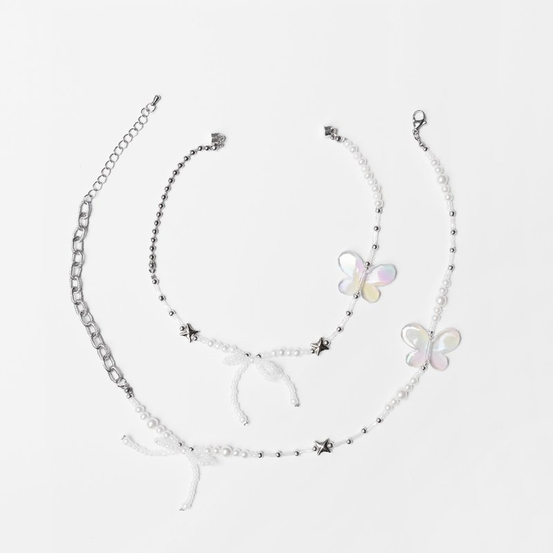 Moonwing月光之翼 - 項鍊 - 珍珠 多色