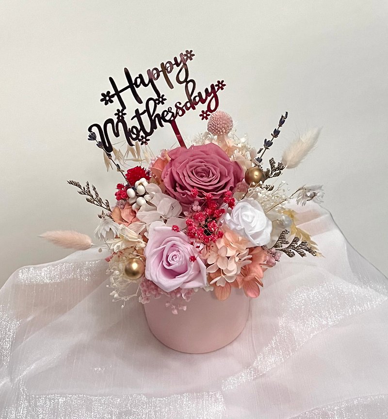 Mother's Day Limited The one and only Rose Flower Pot Decoration - Plants - Plants & Flowers Pink