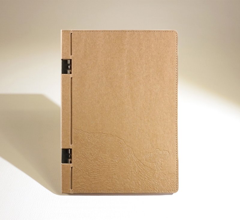 Good Earth | A5 Recycled Paper Notebook-Original Color Good Music A - Notebooks & Journals - Paper Khaki