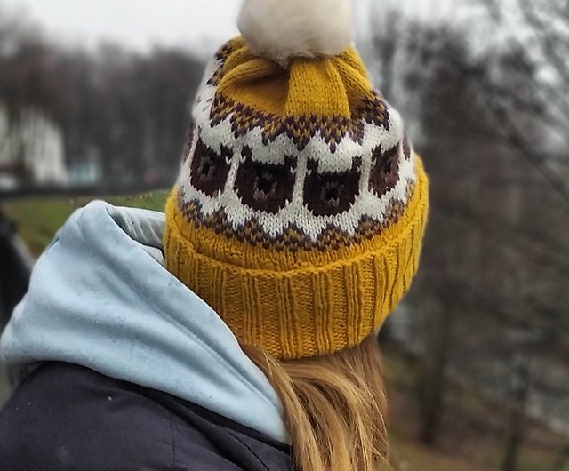 あったか手作りニット帽 / 冬のニット小物 / ユニセックス帽子