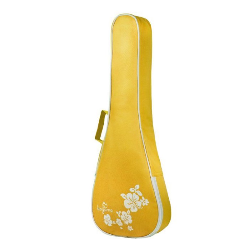 21吋烏克麗麗袋 扶桑花琴袋 黃色 Flora Ukulele Bag - 吉他/樂器 - 聚酯纖維 黃色