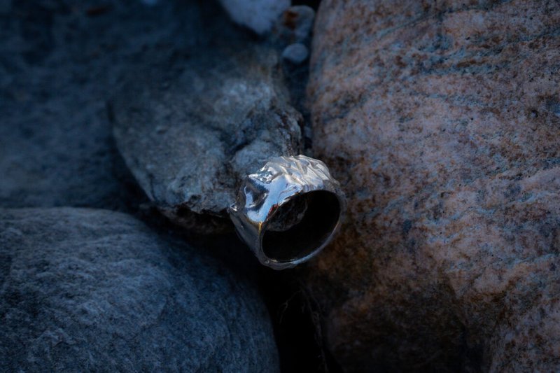 【山海】Pure Silver Ring- purebring - General Rings - Sterling Silver Silver