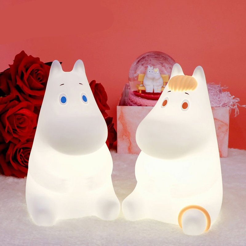 【MOOMINxVIPO】 Silicone Night Lamp Moomintroll Night Lamp 22cm - ตุ๊กตา - วัสดุอื่นๆ 