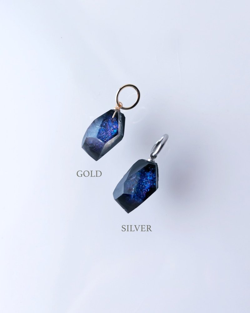 Frames 替換墜飾 / Fragment / Interchangeable / 銀河鐵道之夜 - 吊飾 - 樹脂 藍色