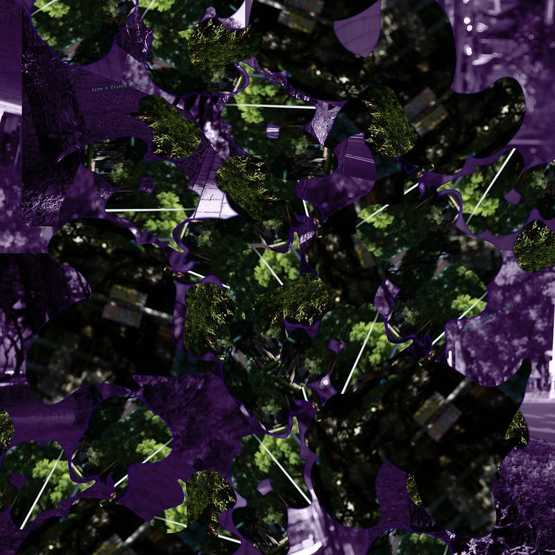 【日本精緻工藝】from a friend of mine - 巴黎浪漫時尚領巾 - 領結/領巾 - 絲．絹 紫色