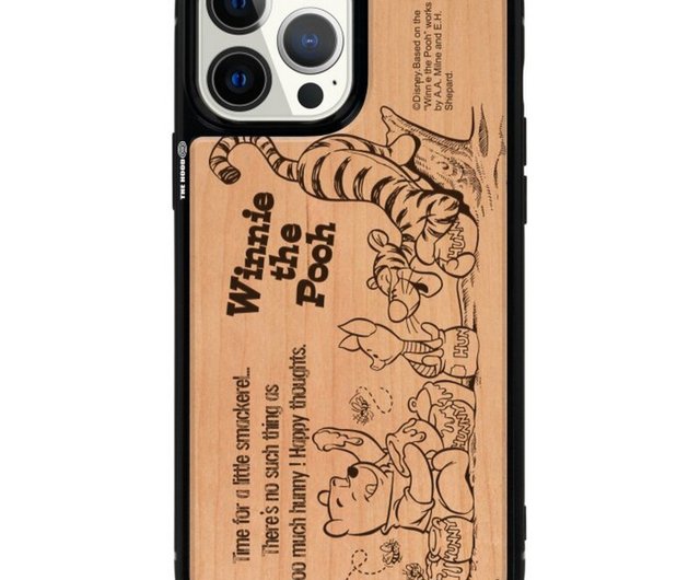 DEVISE WORKS iPhone14ケース 木製彫刻デザイン 美品