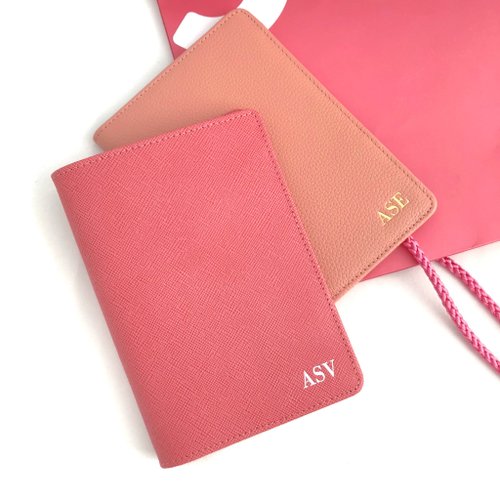 Passport Cover - Monogram Passport holder- Personalized Leather Passport  Holder - Shop VITT Custom Studio Other - Pinkoi