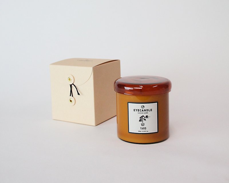 YARD Amber Jar Candle - 330ml - Candles & Candle Holders - Wax 