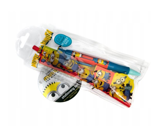 Minions School Trolley Bag 5in1 Set 16