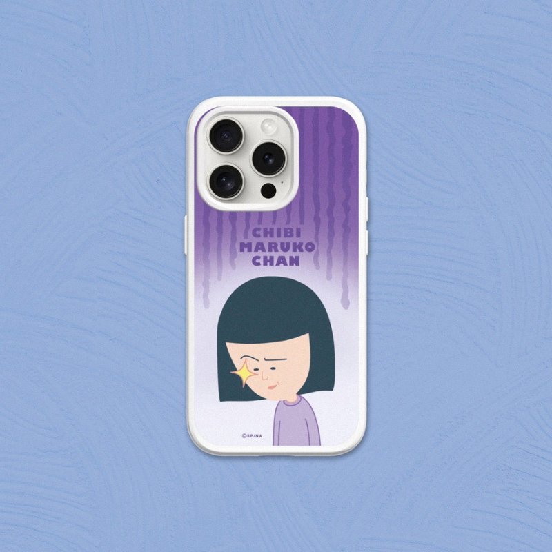 SolidSuit anti-fall back cover phone case∣Chibi Maruko-chan/Noguchi ㄎㄎfor iPhone - Phone Cases - Plastic Multicolor