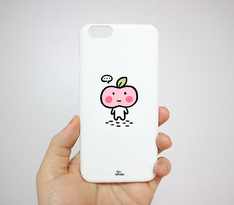 Peach: I have no idea.. cute Phone Case, iPhone, Galaxy - Phone Cases - Plastic Multicolor