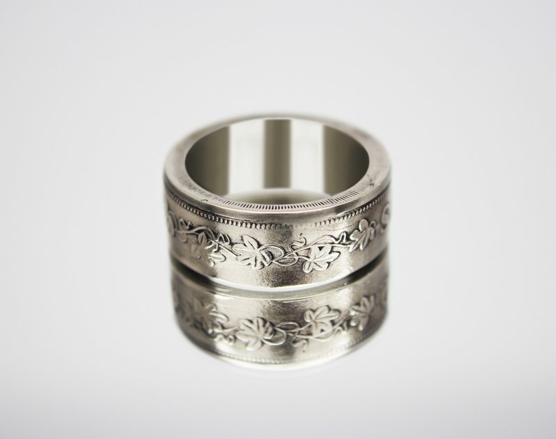 Malta Coin Ring 5 cents 1977 coin rings for men coin rings for women - 戒指 - 其他金屬 