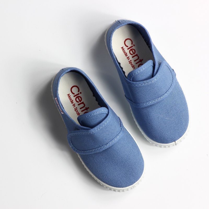 西班牙國民帆布鞋 CIENTA 58000 90淺藍色 幼童、小童尺寸 - 童裝鞋 - 棉．麻 藍色