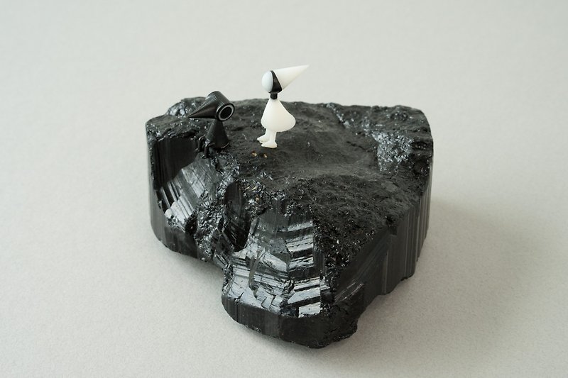 自然拡散力鉱石の香りシリーズ - アロマ・線香 - クリスタル ブラック