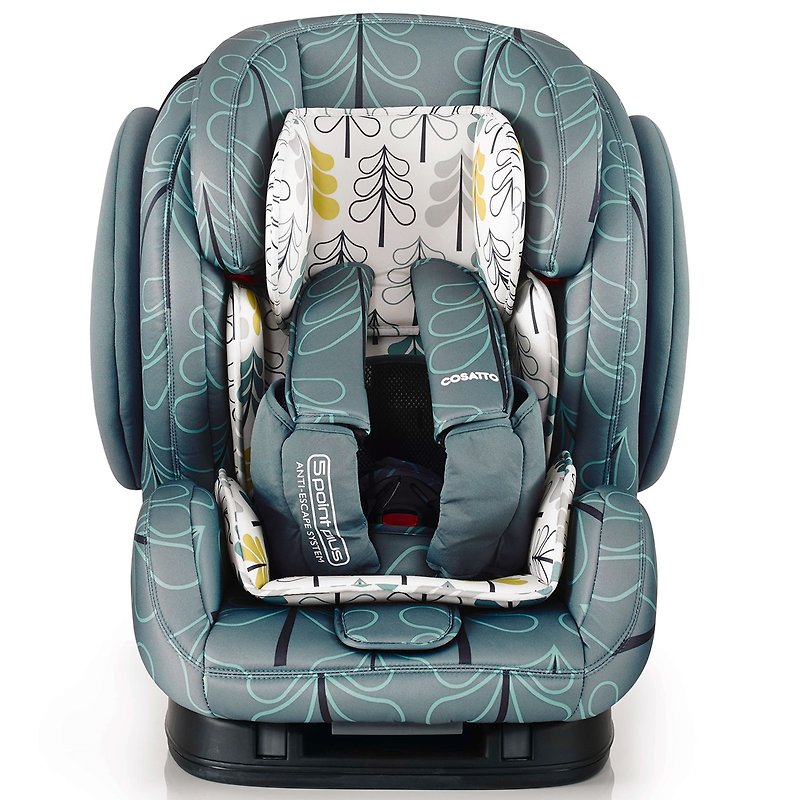 Cosatto Hug Group 123 Isofix Car Seat – Fjord (5 point plus) - Other - Other Materials Green