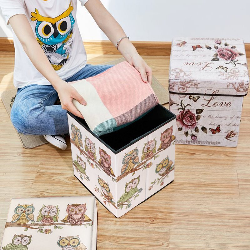 【OMORY】Multi-purpose foldable storage chair and stool - กล่องเก็บของ - กระดาษ 