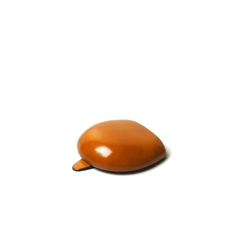 COIN CASE /LATERITE TAN - Coin Purses - Genuine Leather Orange
