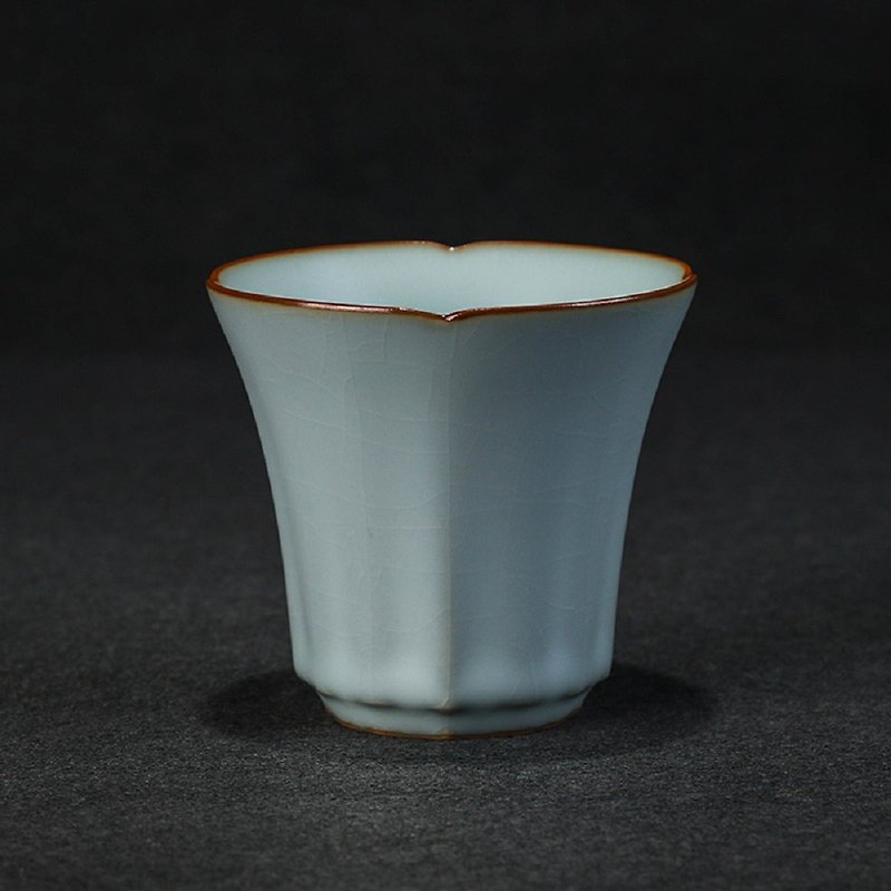 <Azure kiln> Gualing Cup (middle) Tea set - ถ้วย - ดินเผา 