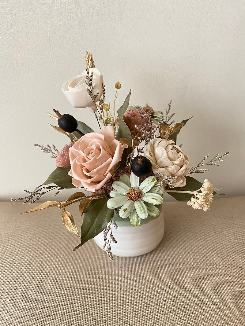 Flower gifts. Birthday gifts. Immortal flowers. Wedding gifts. Graduation gifts. Home decoration. Opening gifts. Promotion. - Dried Flowers & Bouquets - Plants & Flowers Pink
