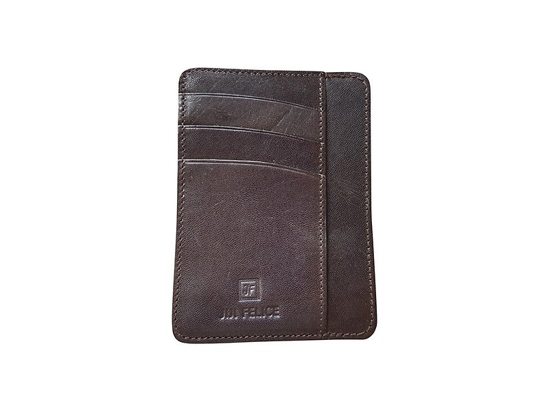 Card holder / Jotter - Card Holders & Cases - Genuine Leather Brown