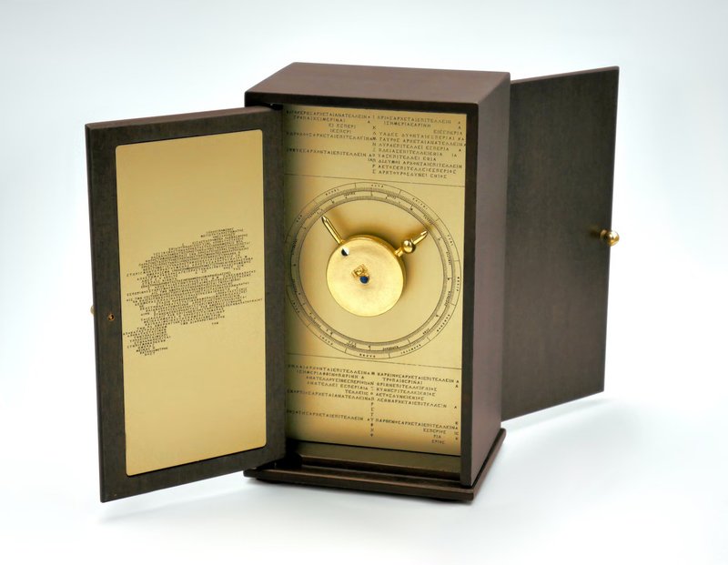 Antikythera Mechanism replica in scale 1:2, with booklet - 擺飾/家飾品 - 木頭 