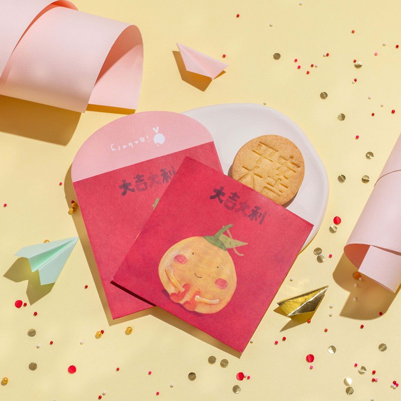 Lunar New Year Cookie (Individual pack) (Online Shop Limited Edition) - Handmade Cookies - Fresh Ingredients Multicolor