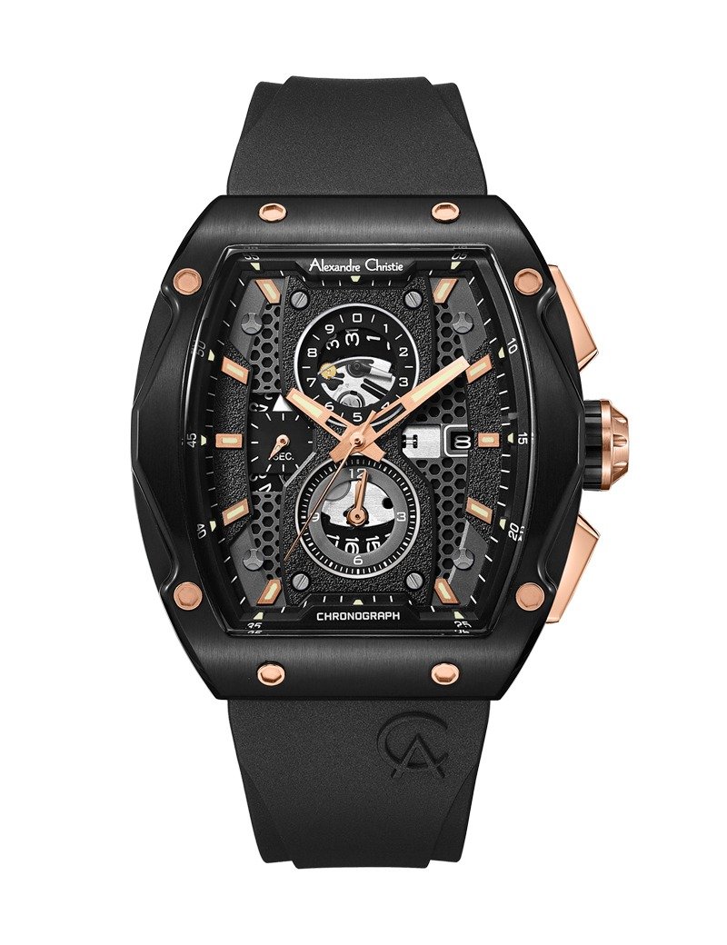 【AC Watch】6608MCRBRBA- Rose Gold - นาฬิกาผู้ชาย - สแตนเลส 