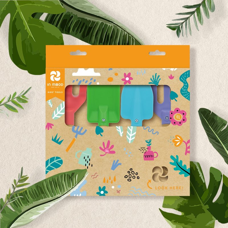 【In mood】小手森林4入組 園藝 工具 - 其他 - 塑膠 