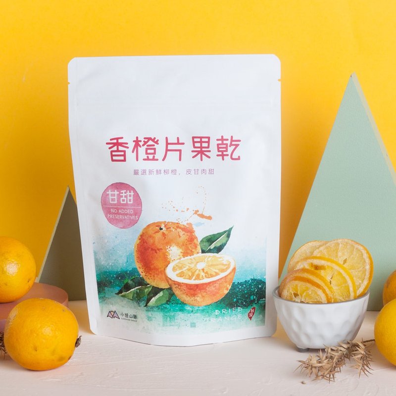 Orange slices dried fruit DRIED ORANGE-1 case (120g) - ผลไม้อบแห้ง - วัสดุอื่นๆ สีส้ม