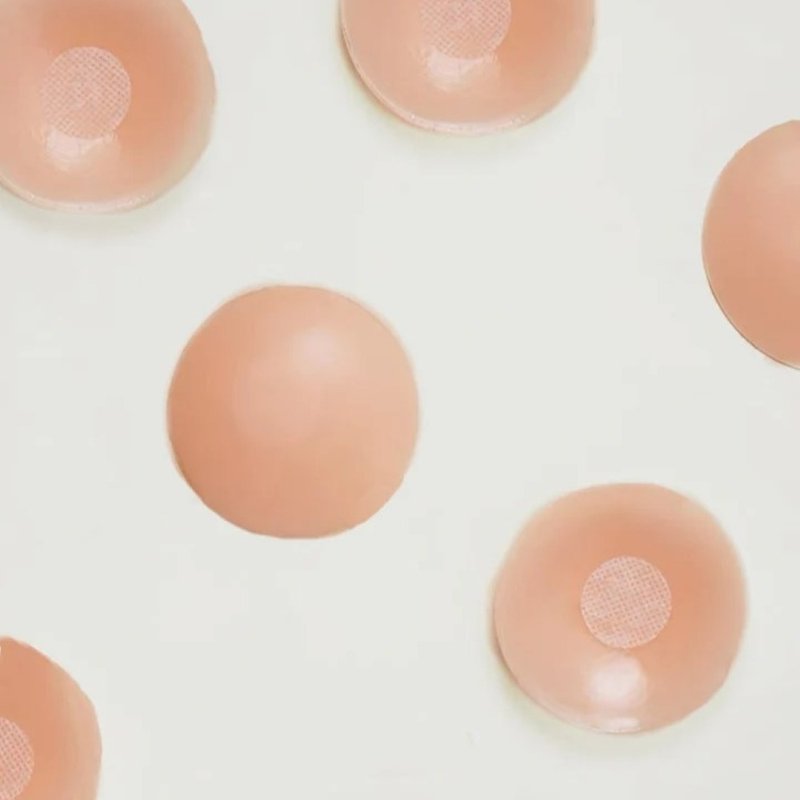 Nipple Covers | Adhesive, Anti-Exposure Silicone Pasties - อื่นๆ - ซิลิคอน สีส้ม
