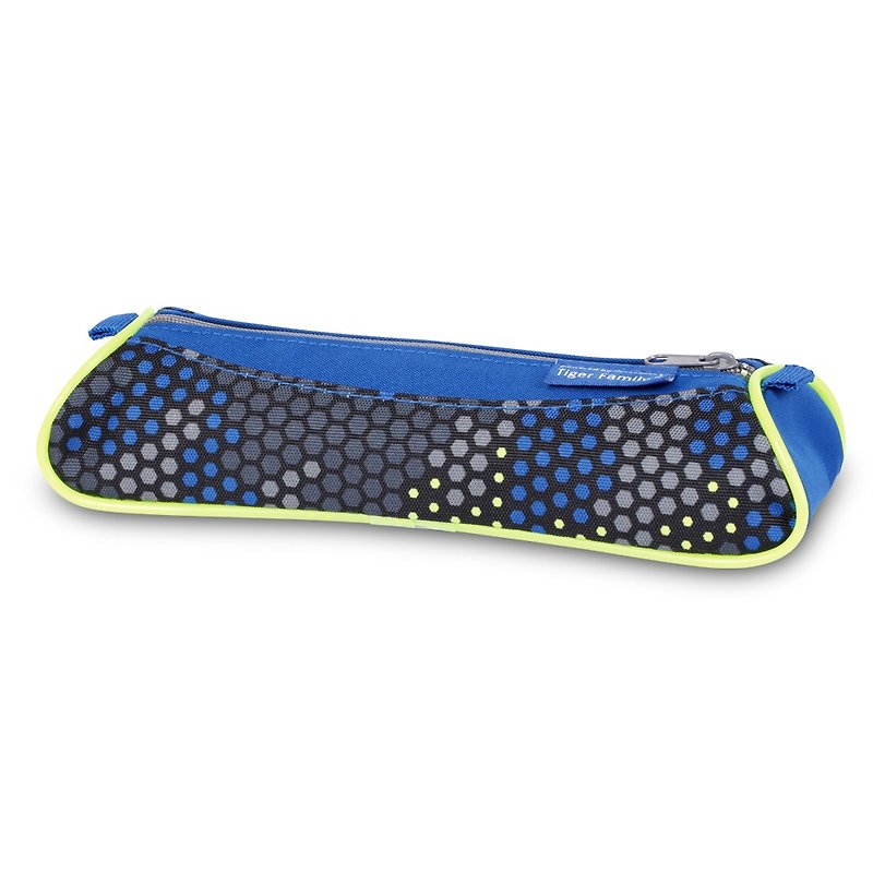 Tiger Family Explorer Simple Pencil Case (Small) - Camouflage Blue - Pencil Cases - Waterproof Material Blue