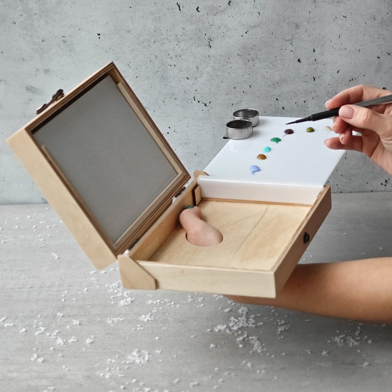 Small pochade box for painting - 其他 - 木頭 多色