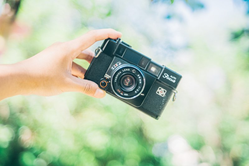 Yashica Auto Focus  38mm F2.8大光圈 底片相機  自動對焦 - 相機/拍立得/底片相機 - 其他金屬 黑色