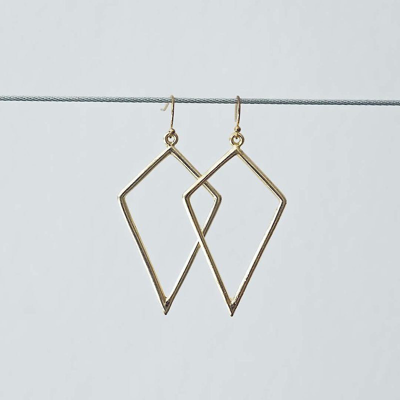 The Geometric Earrings (piercing) - Earrings & Clip-ons - Other Materials Multicolor