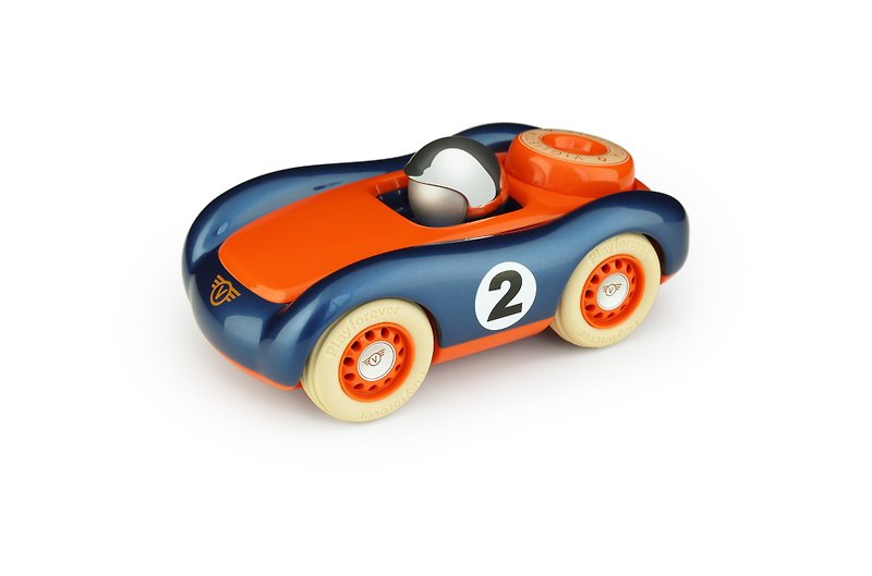 Playforever streamlined racing car (orange blue) Viglietta - Items for Display - Plastic 
